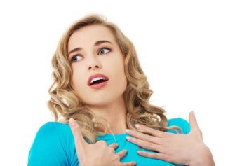 36178146 - woman is certain that she is innocent.